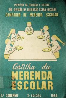 Imagem da capa do livro Cartilha da merenda escolar 1956