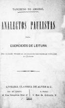 imagem da Capa do livro Analectos paulistas para exercícios de leitura 1896.pdf