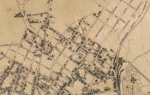 Mapa da cidade de São Paulo 1881