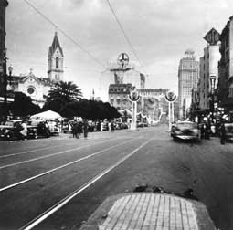 Lévi-Strauss, Claude. Largo do Paissandu. Centro. São Paulo. SÃO PAULO / Brasil. 1937 circa.