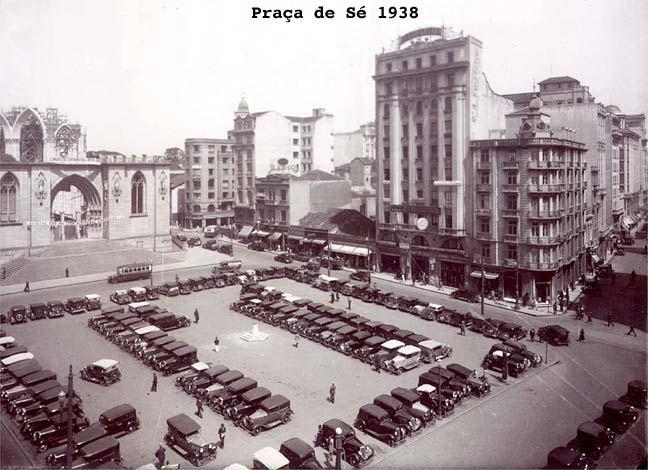 São Paulo Antiga - Praça da Sé em 1952 Destaque para a própria