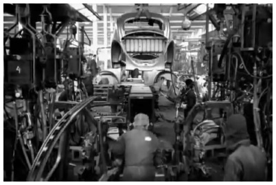 Fig. 5 - Fábrica da Volkswagen, onde trabalha Carlos, interpretado pelo ator Walmor Chagas