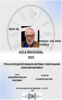 Cartaz Aula Inaugurral 2025.