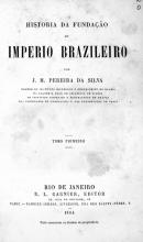 Imagem da capa do livro História da fundação do império brasileiro