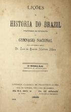 imagem da capa do livro Lições da história do Brasil 1898