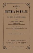 capa lições de história do brazil 